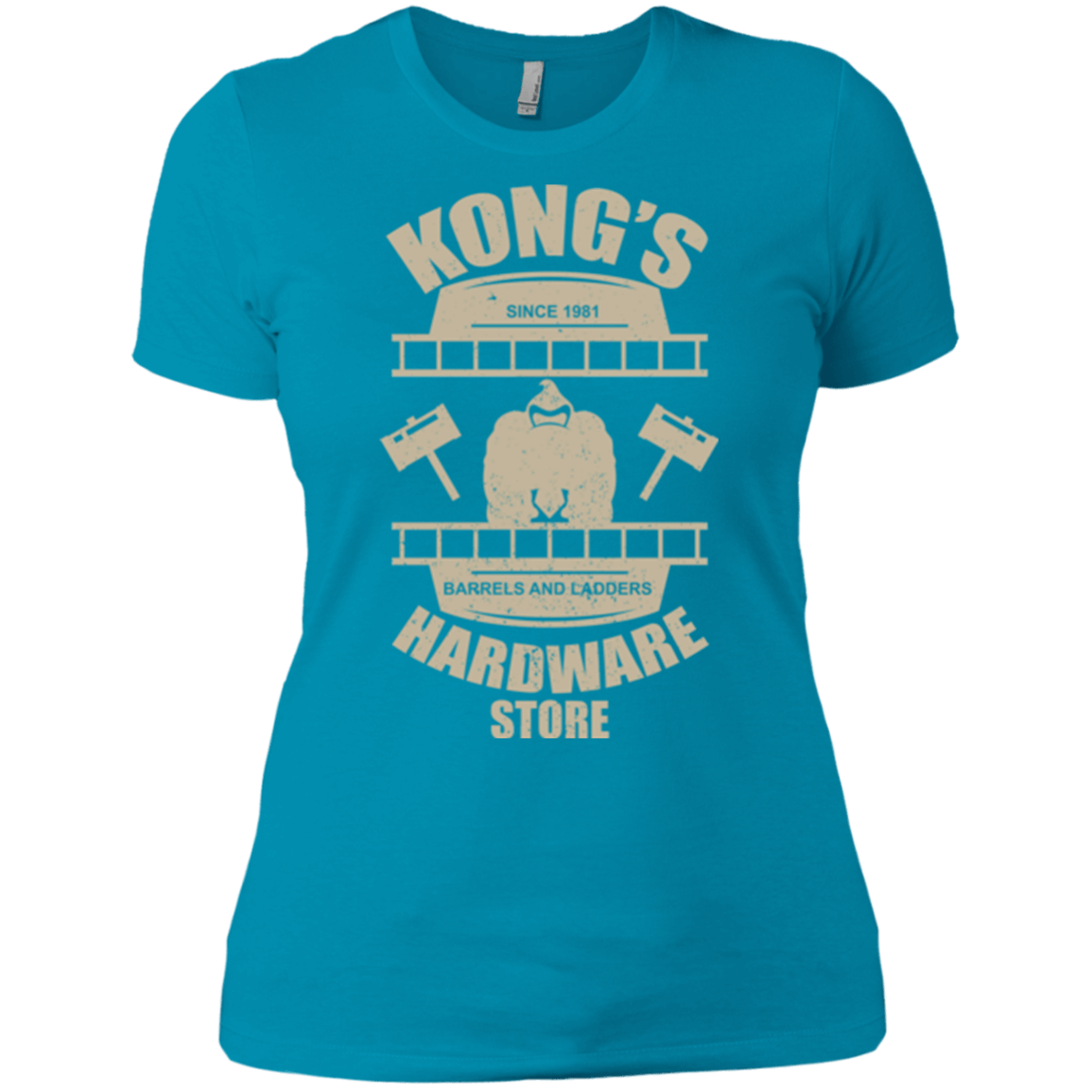 T-Shirts Turquoise / X-Small Kongs Hardware Store Women's Premium T-Shirt