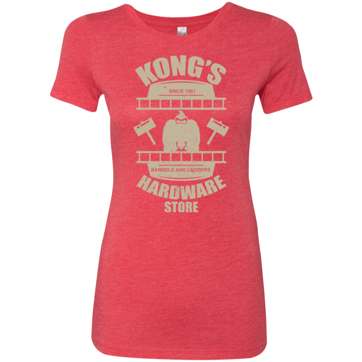 T-Shirts Vintage Red / Small Kongs Hardware Store Women's Triblend T-Shirt
