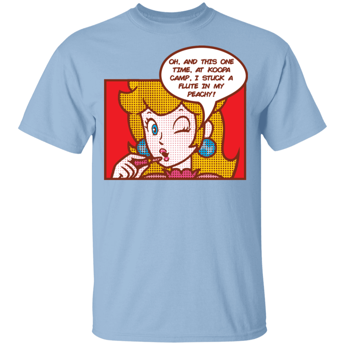 T-Shirts Light Blue / YXS Koopa Camp Youth T-Shirt