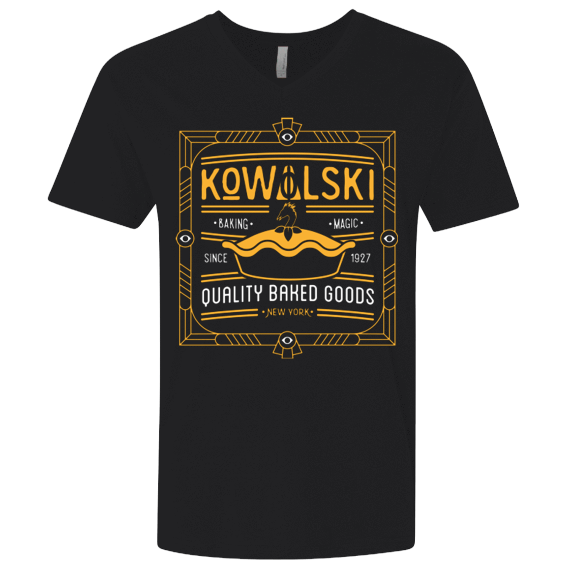 T-Shirts Black / X-Small Kowalski Quality Baked Goods Fantastic Beasts Men's Premium V-Neck