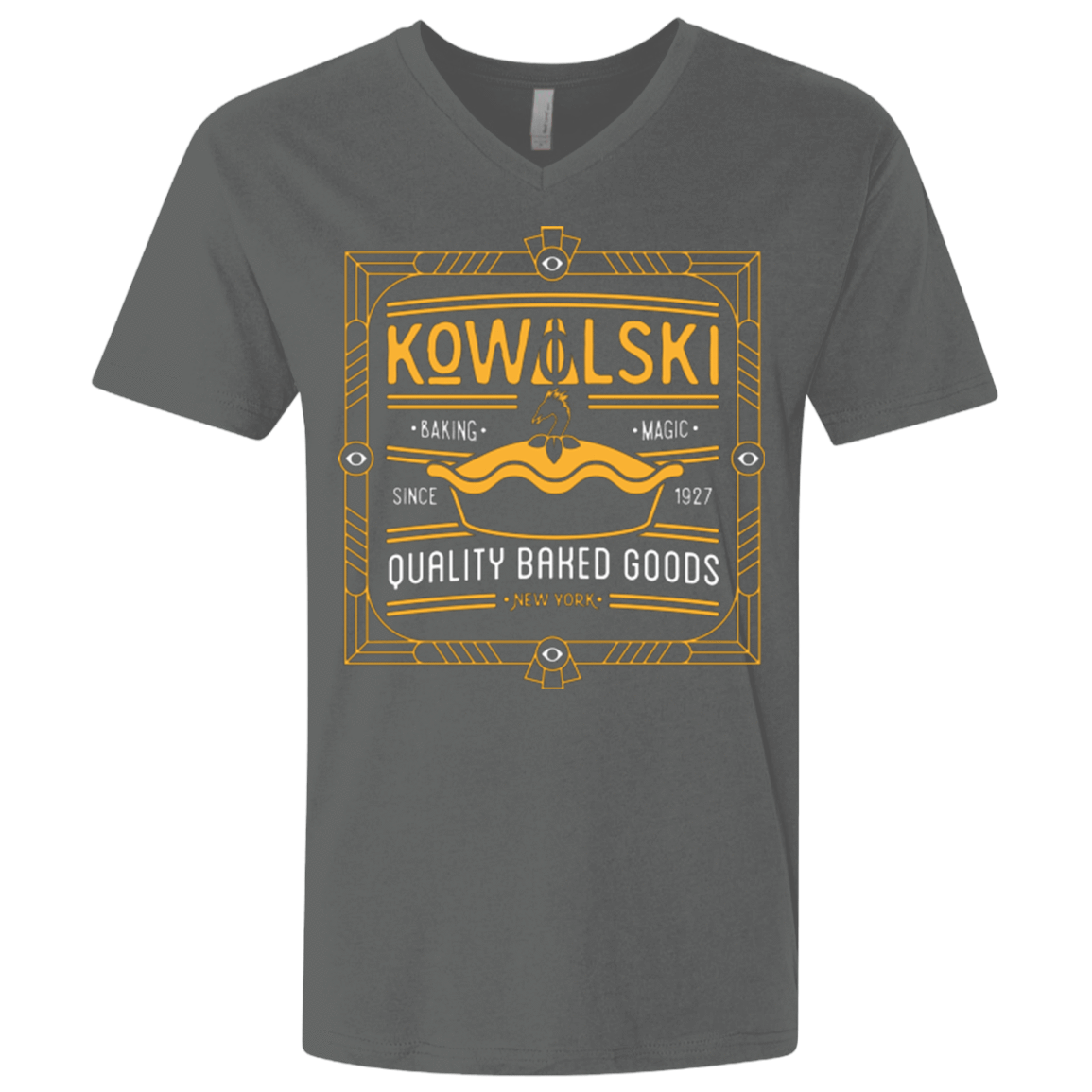 T-Shirts Heavy Metal / X-Small Kowalski Quality Baked Goods Fantastic Beasts Men's Premium V-Neck