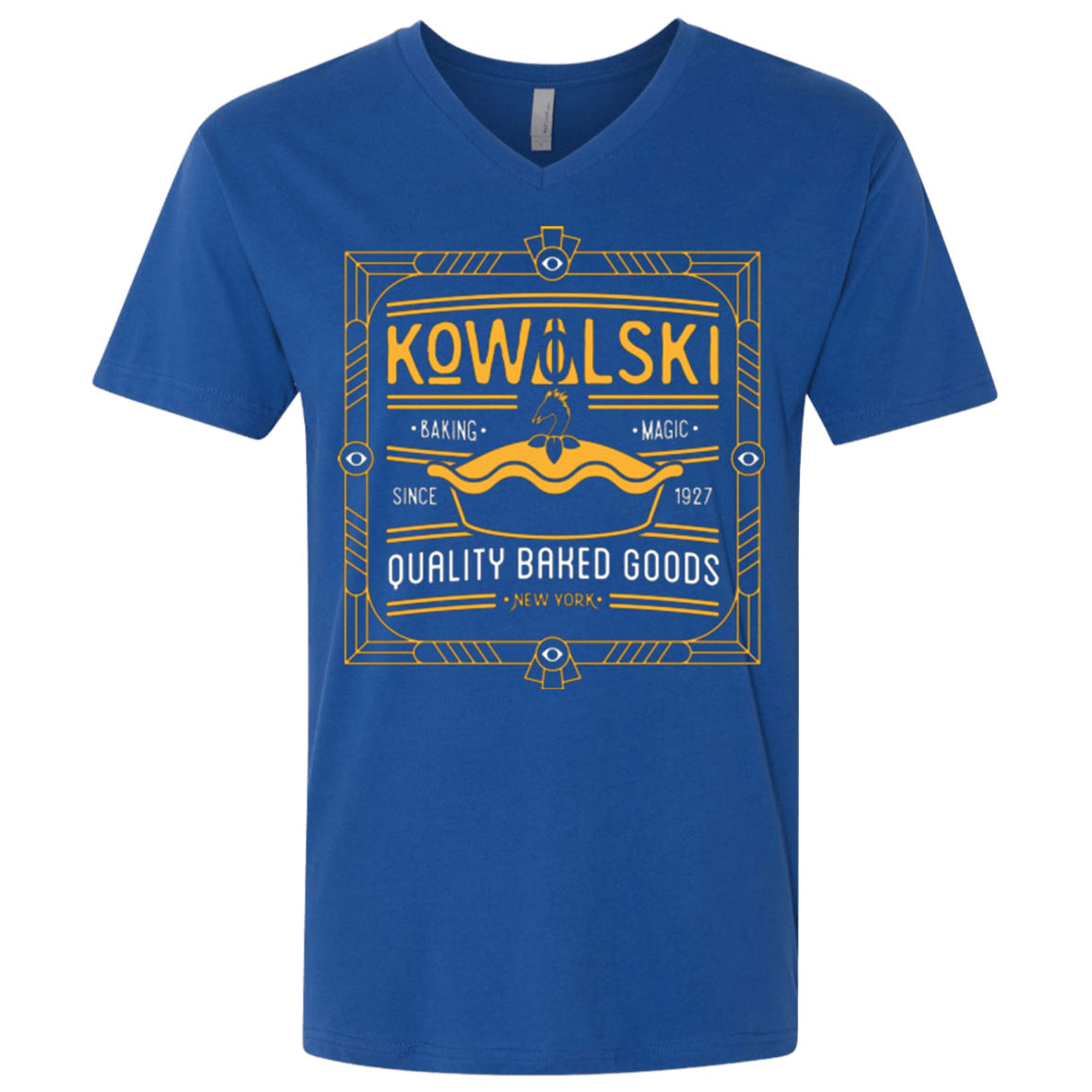 T-Shirts Royal / X-Small Kowalski Quality Baked Goods Fantastic Beasts Men's Premium V-Neck