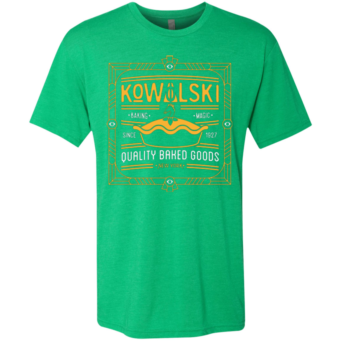 T-Shirts Envy / Small Kowalski Quality Baked Goods Fantastic Beasts Men's Triblend T-Shirt