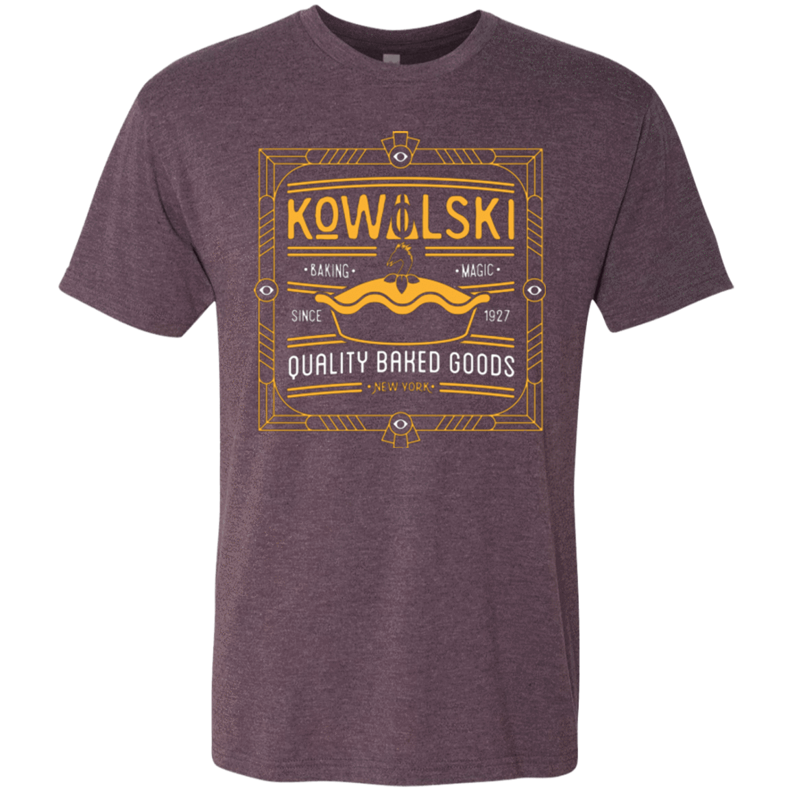 T-Shirts Vintage Purple / Small Kowalski Quality Baked Goods Fantastic Beasts Men's Triblend T-Shirt