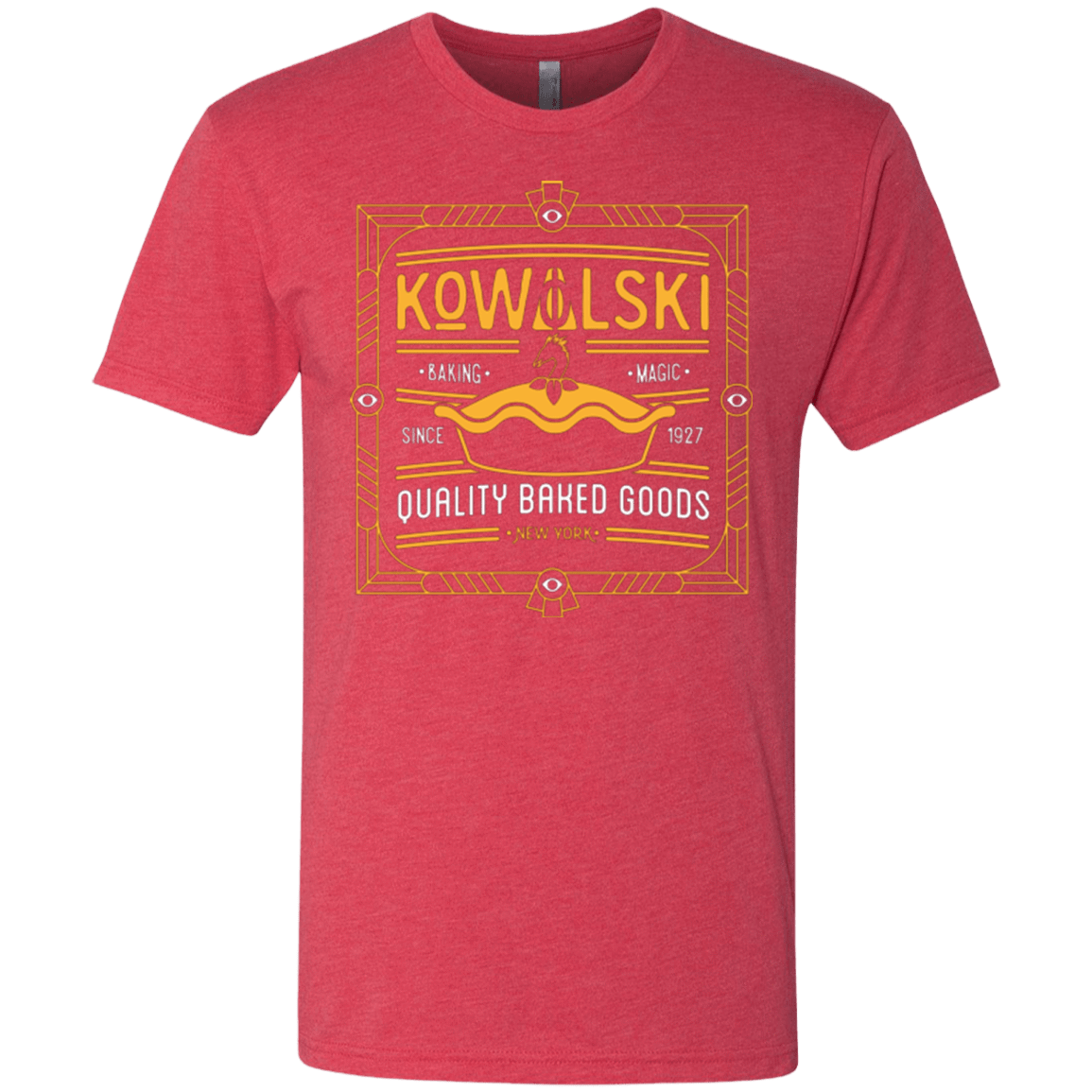 T-Shirts Vintage Red / Small Kowalski Quality Baked Goods Fantastic Beasts Men's Triblend T-Shirt