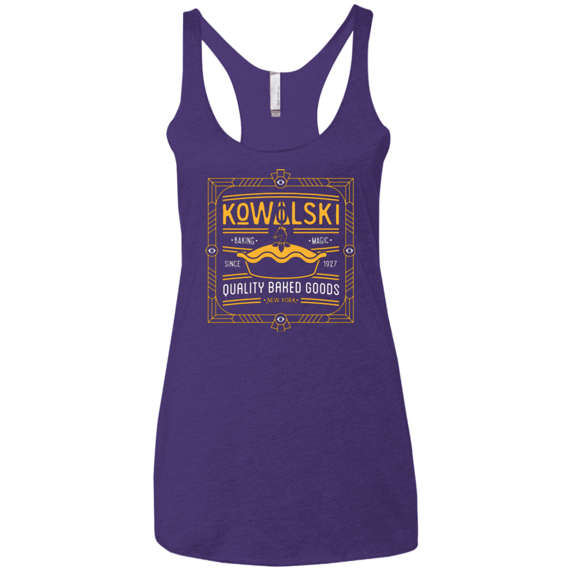T-Shirts Purple Rush / X-Small Kowalski Quality Baked Goods Fantastic Beasts Women's Triblend Racerback Tank