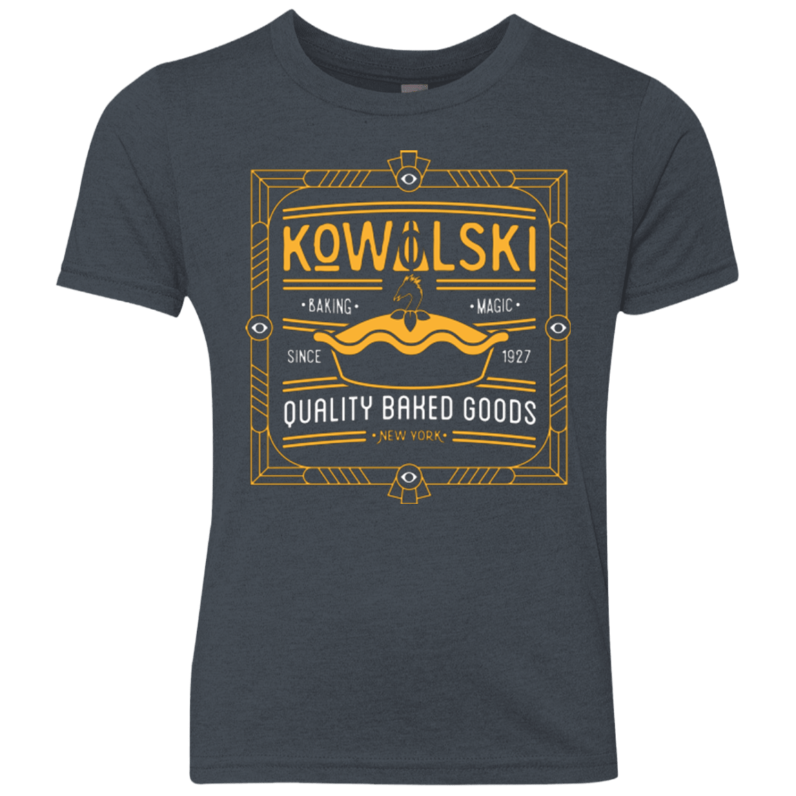 T-Shirts Vintage Navy / YXS Kowalski Quality Baked Goods Fantastic Beasts Youth Triblend T-Shirt