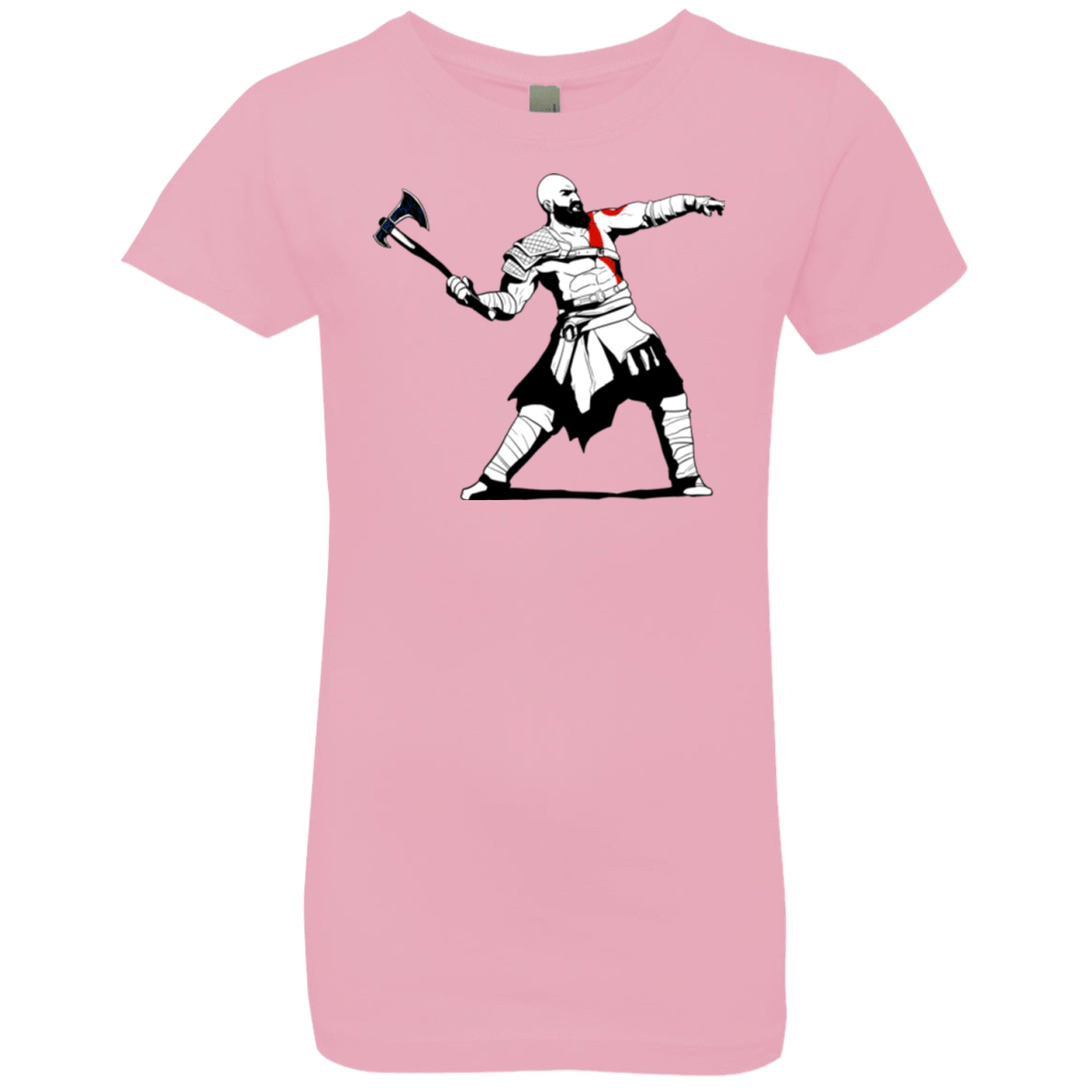 T-Shirts Light Pink / YXS Kratos Banksy Girls Premium T-Shirt