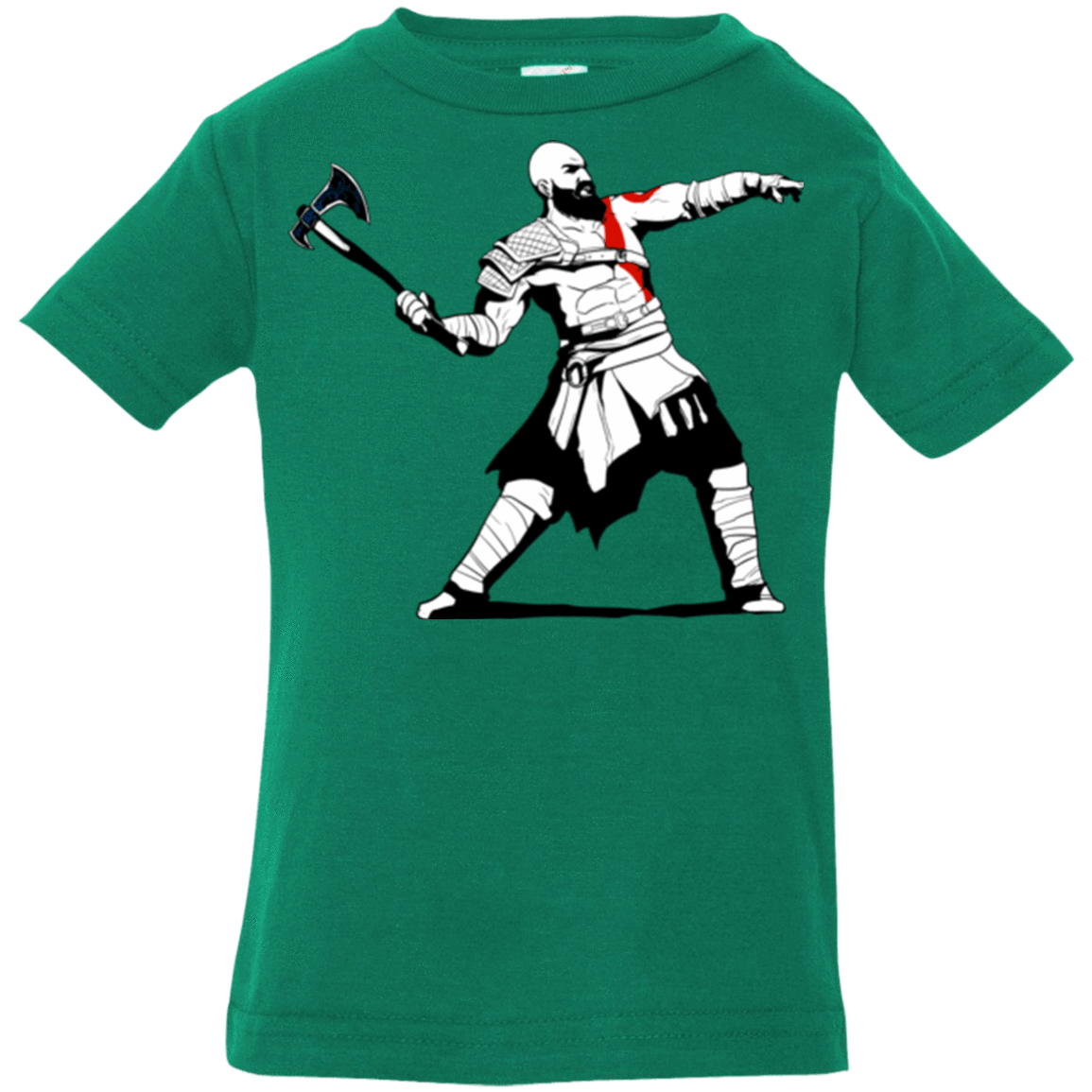 T-Shirts Kelly / 6 Months Kratos Banksy Infant Premium T-Shirt