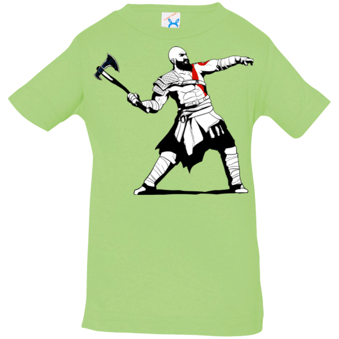 T-Shirts Key Lime / 6 Months Kratos Banksy Infant Premium T-Shirt