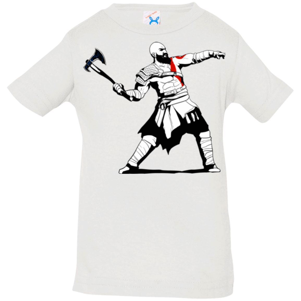 T-Shirts White / 6 Months Kratos Banksy Infant Premium T-Shirt