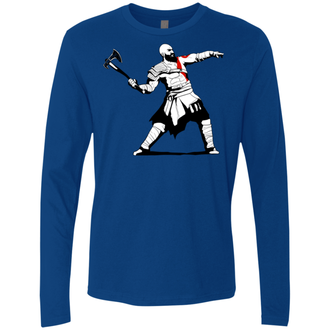 Kratos Banksy Men's Premium Long Sleeve