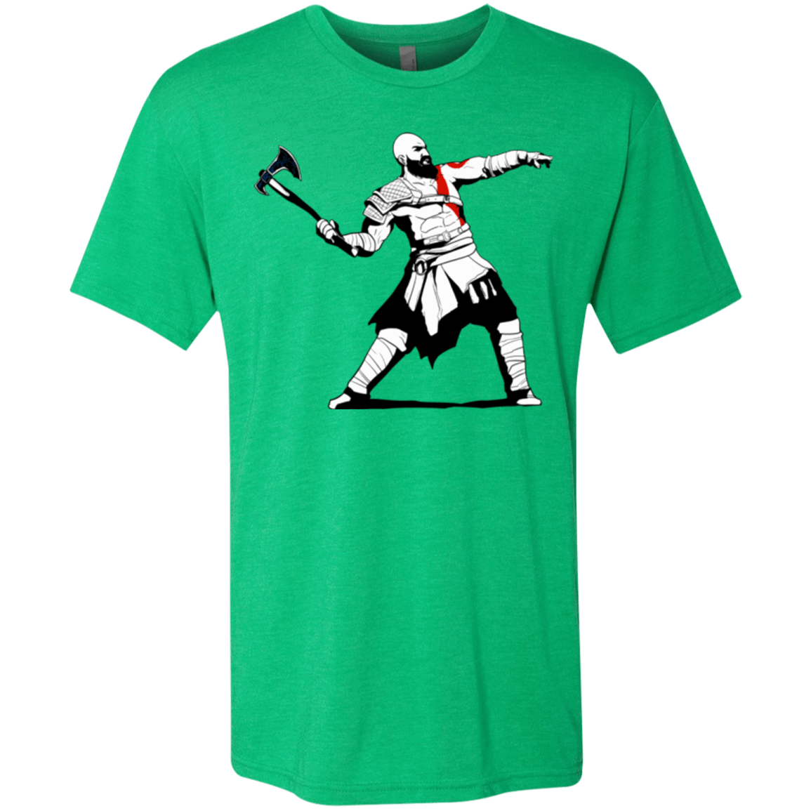 T-Shirts Envy / S Kratos Banksy Men's Triblend T-Shirt