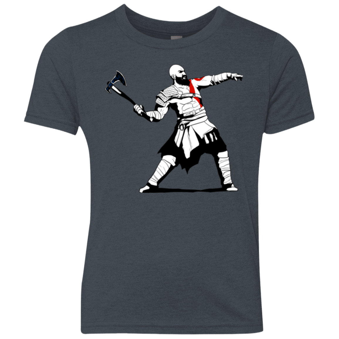 Kratos Banksy Youth Triblend T-Shirt