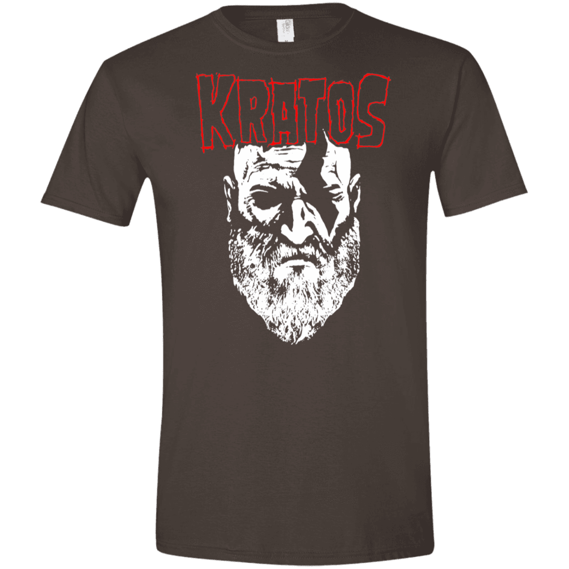 T-Shirts Dark Chocolate / S Kratos Danzig Men's Semi-Fitted Softstyle