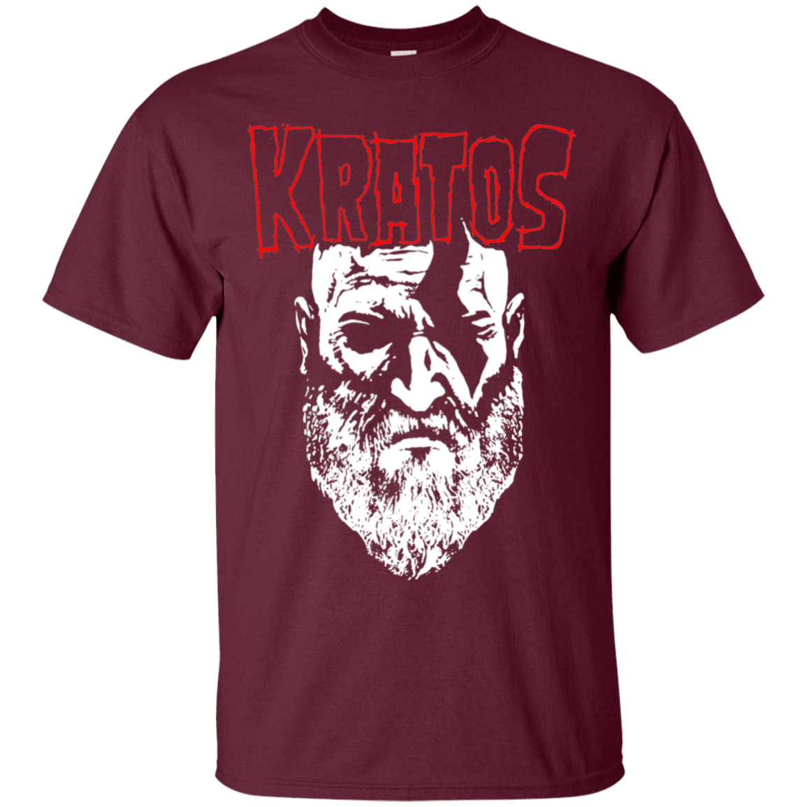 T-Shirts Maroon / S Kratos Danzig T-Shirt