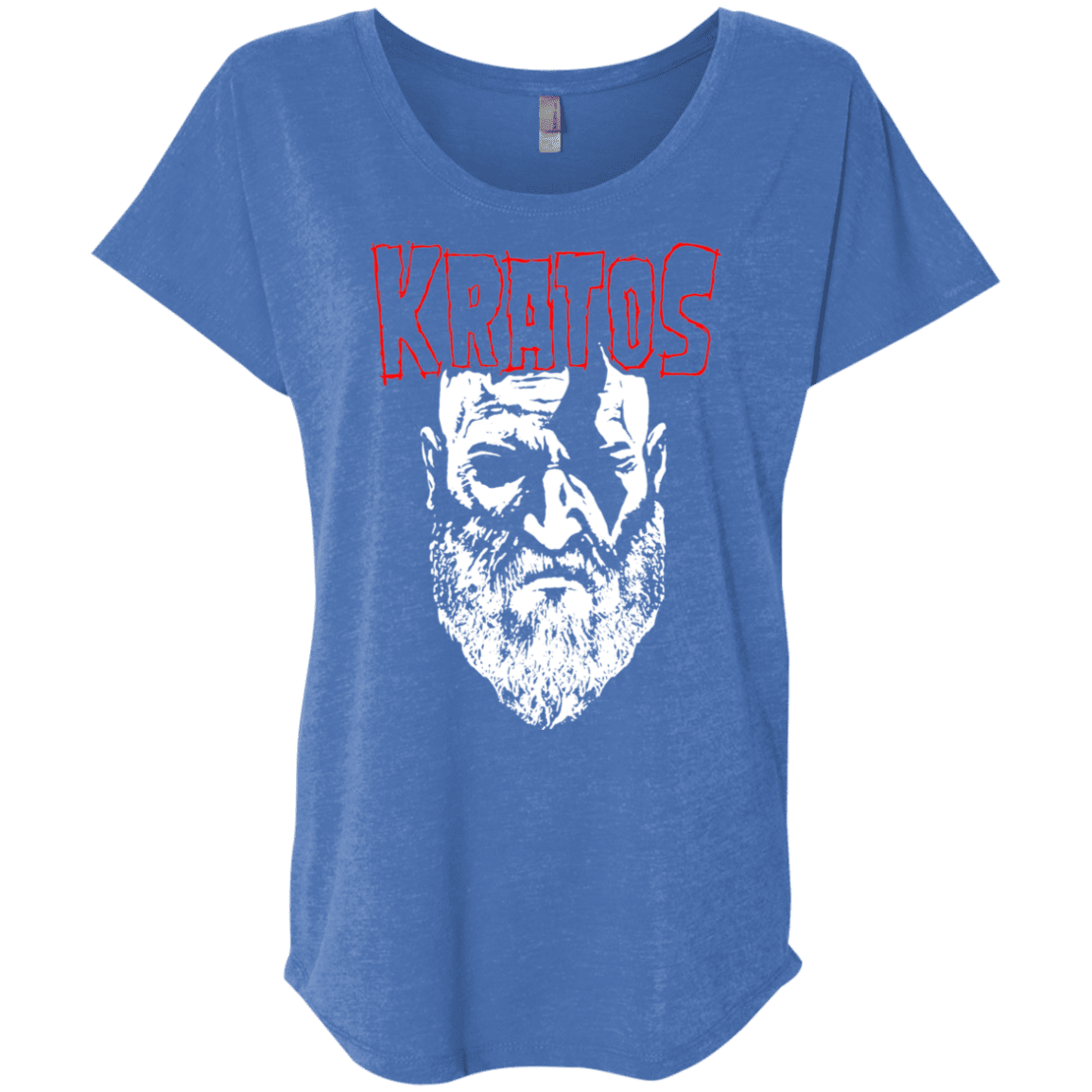 T-Shirts Vintage Royal / X-Small Kratos Danzig Triblend Dolman Sleeve