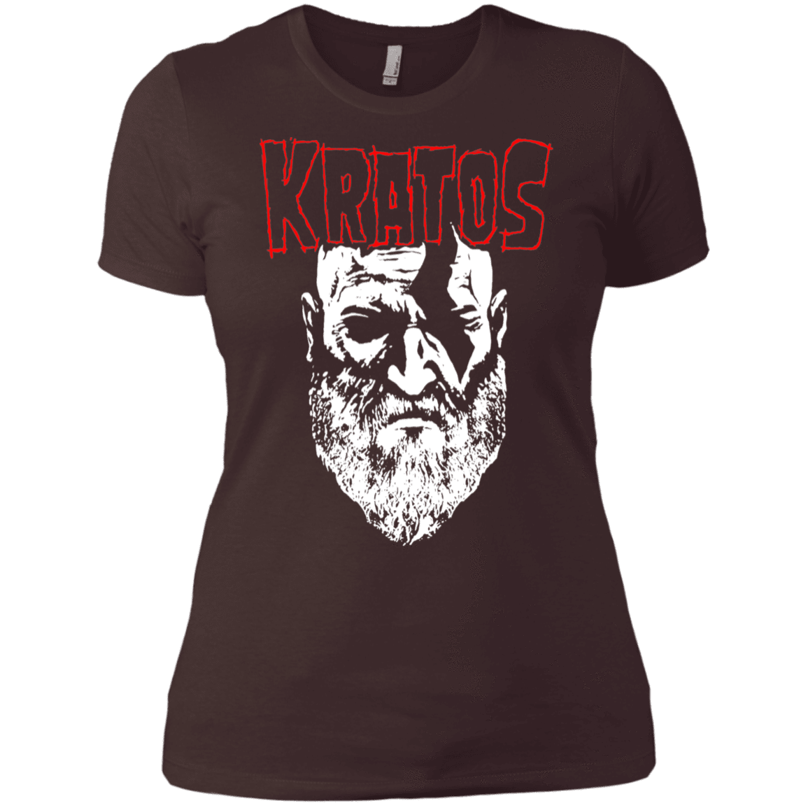 T-Shirts Dark Chocolate / X-Small Kratos Danzig Women's Premium T-Shirt