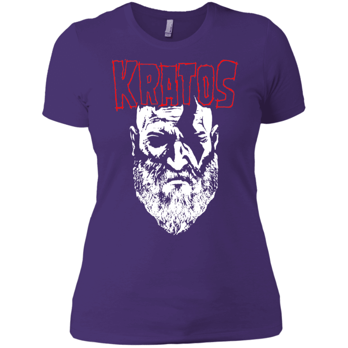 T-Shirts Purple Rush/ / X-Small Kratos Danzig Women's Premium T-Shirt