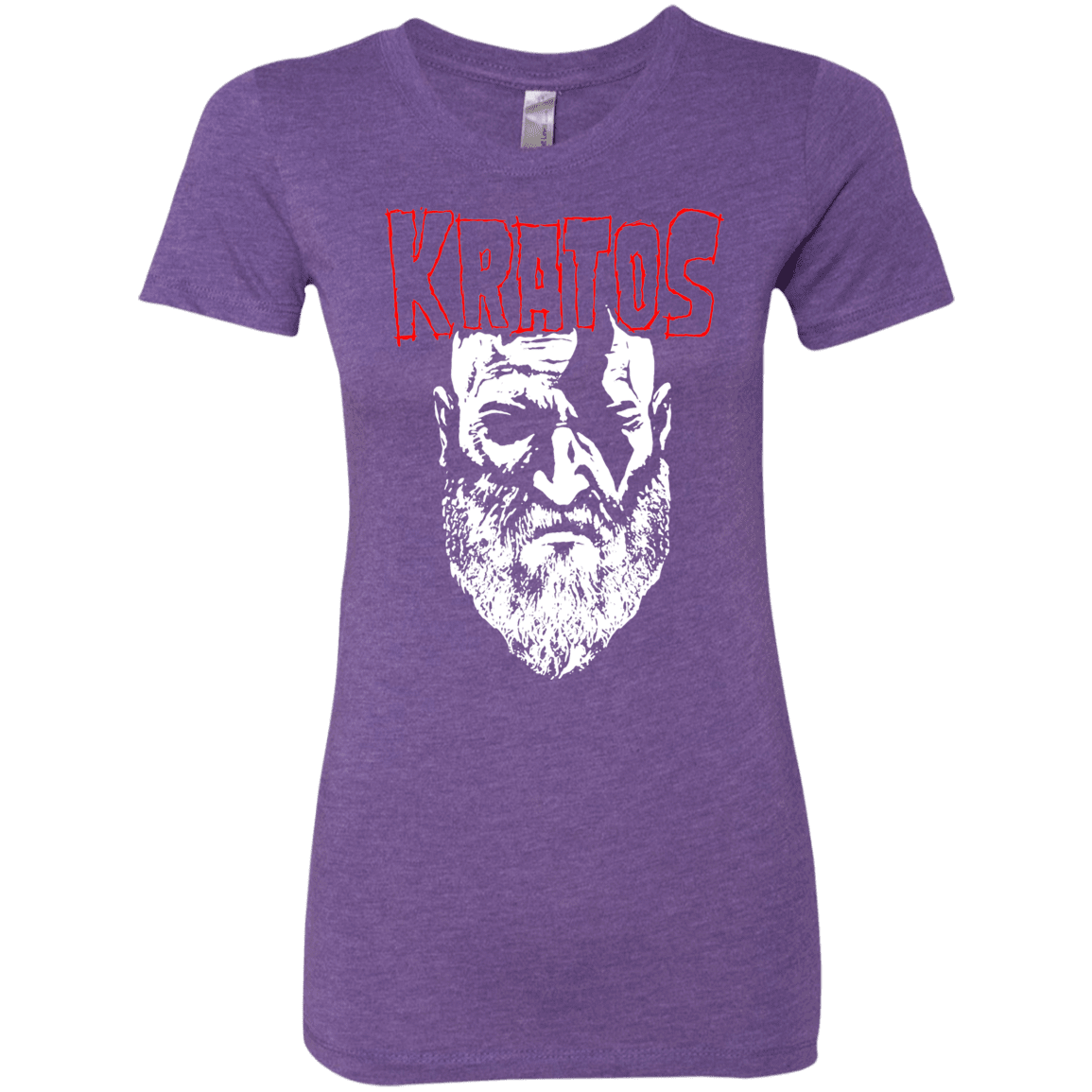 T-Shirts Purple Rush / S Kratos Danzig Women's Triblend T-Shirt