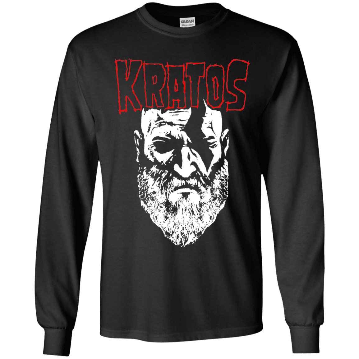 T-Shirts Black / YS Kratos Danzig Youth Long Sleeve T-Shirt