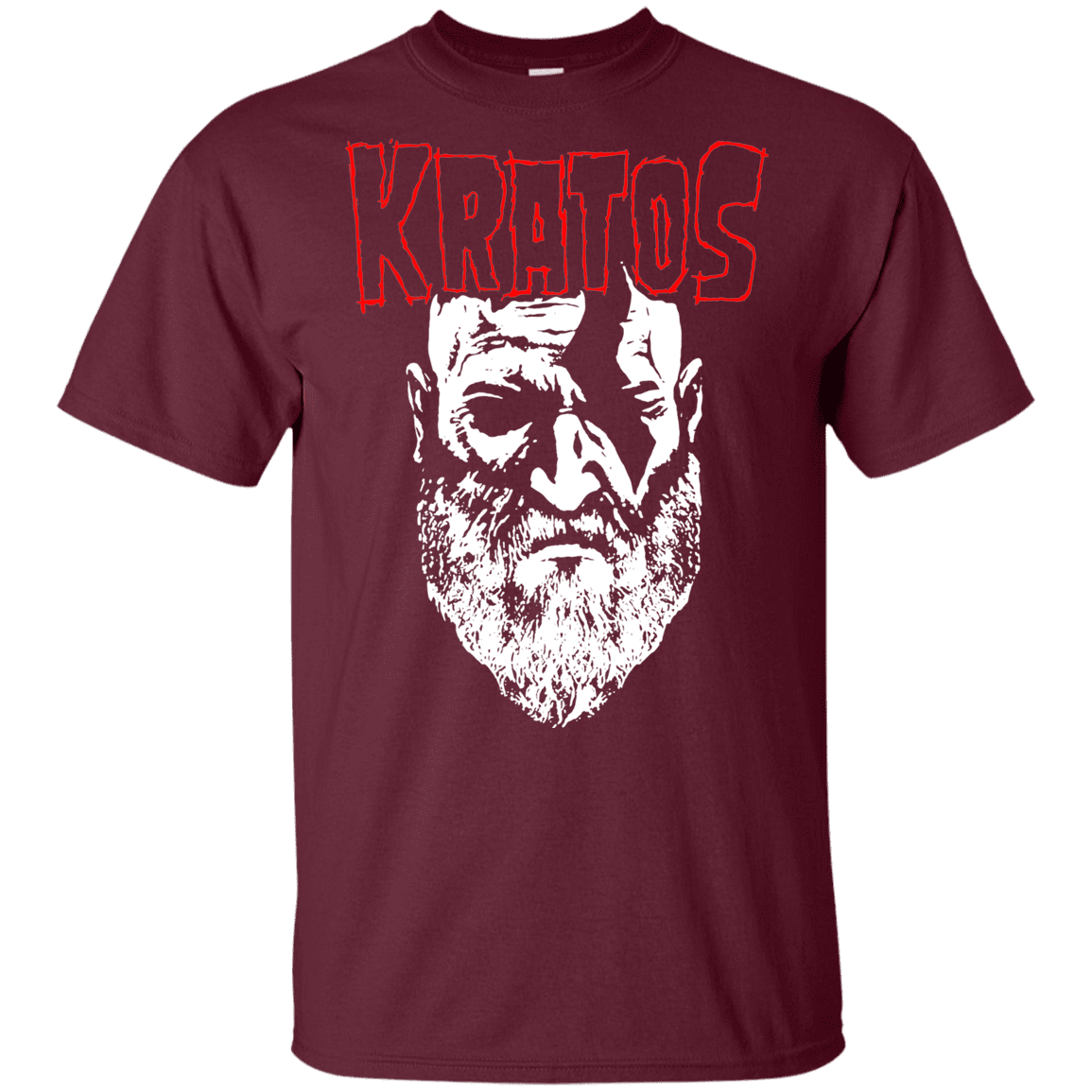 T-Shirts Maroon / YXS Kratos Danzig Youth T-Shirt