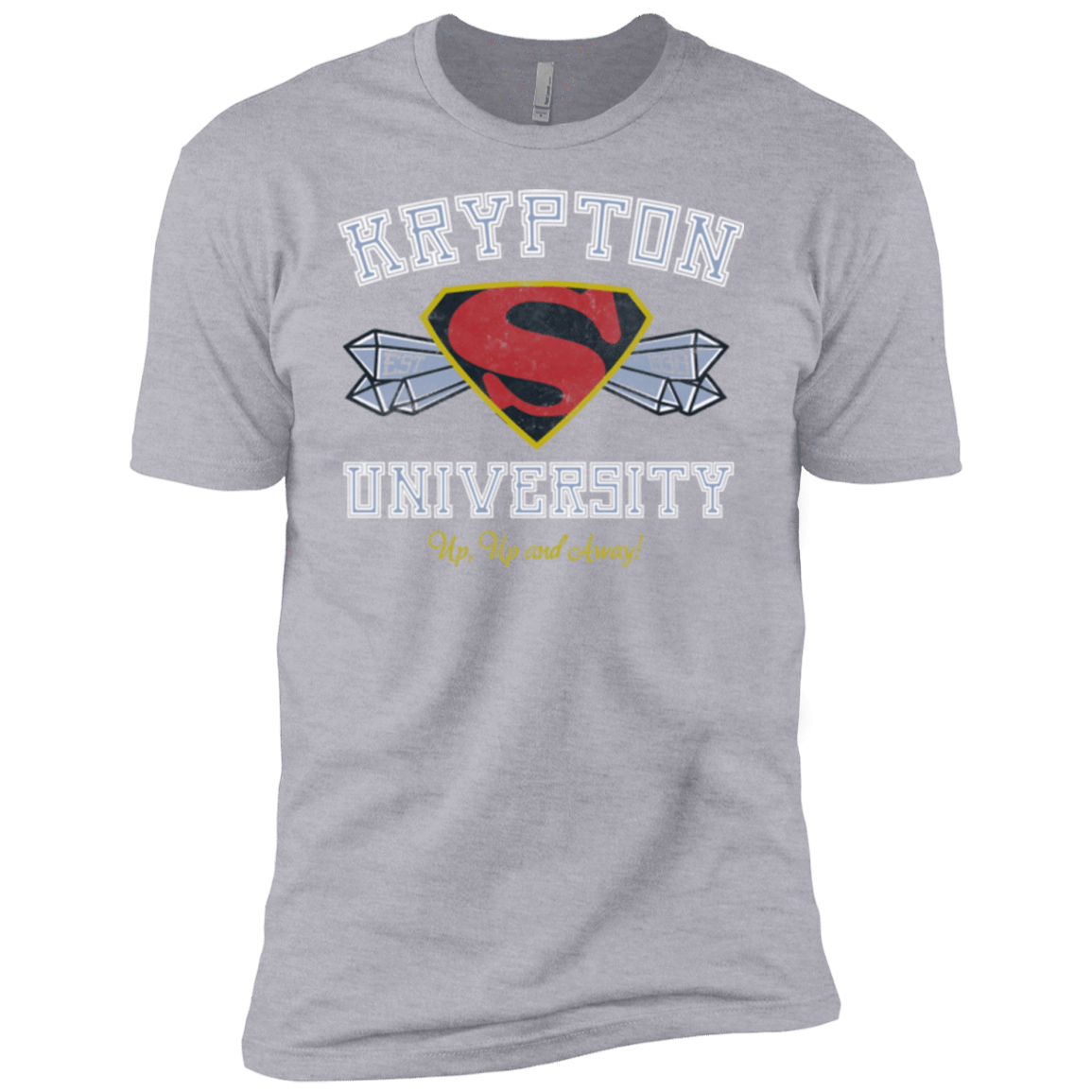 T-Shirts Heather Grey / YXS Krypton University Boys Premium T-Shirt
