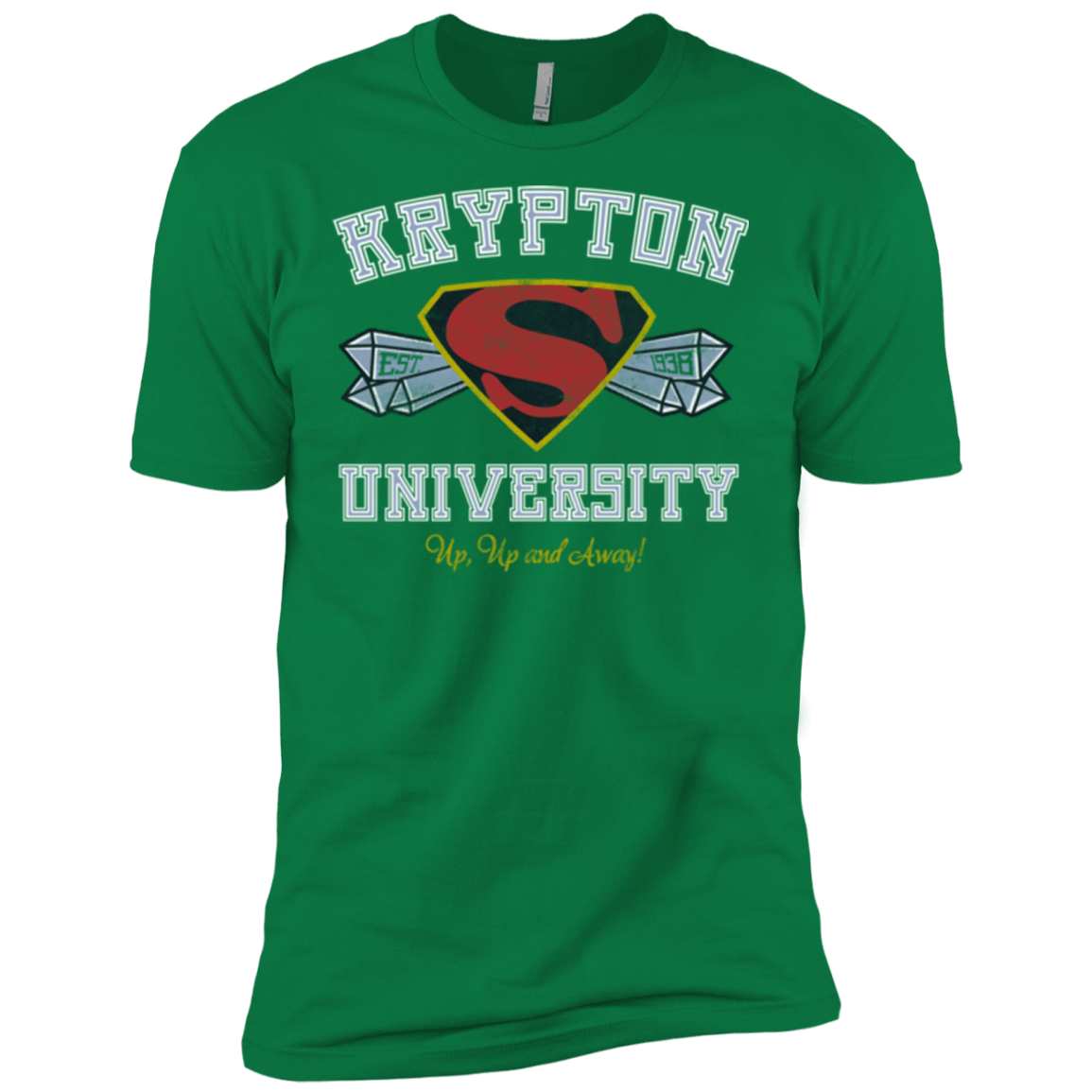 T-Shirts Kelly Green / X-Small Krypton University Men's Premium T-Shirt
