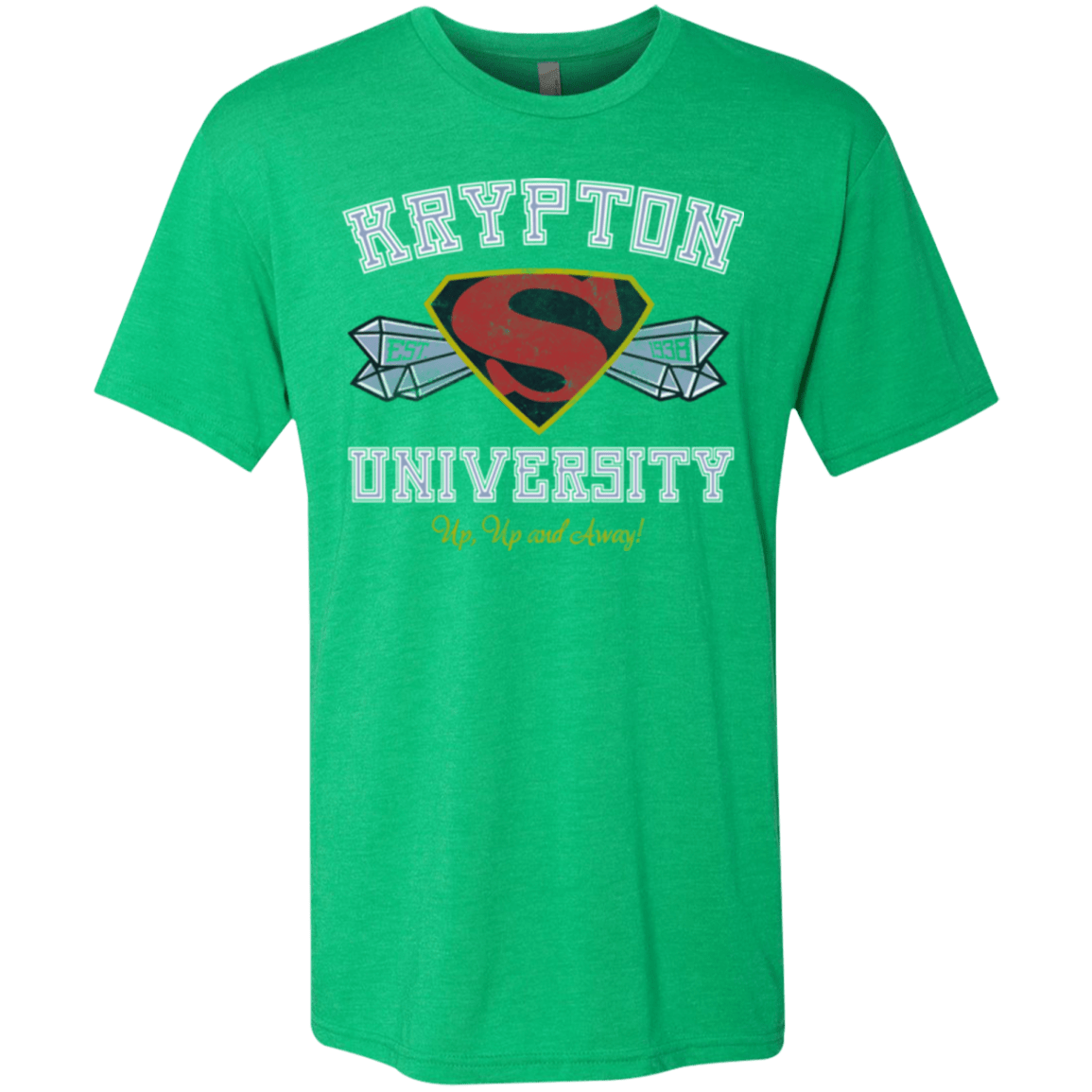 T-Shirts Envy / Small Krypton University Men's Triblend T-Shirt