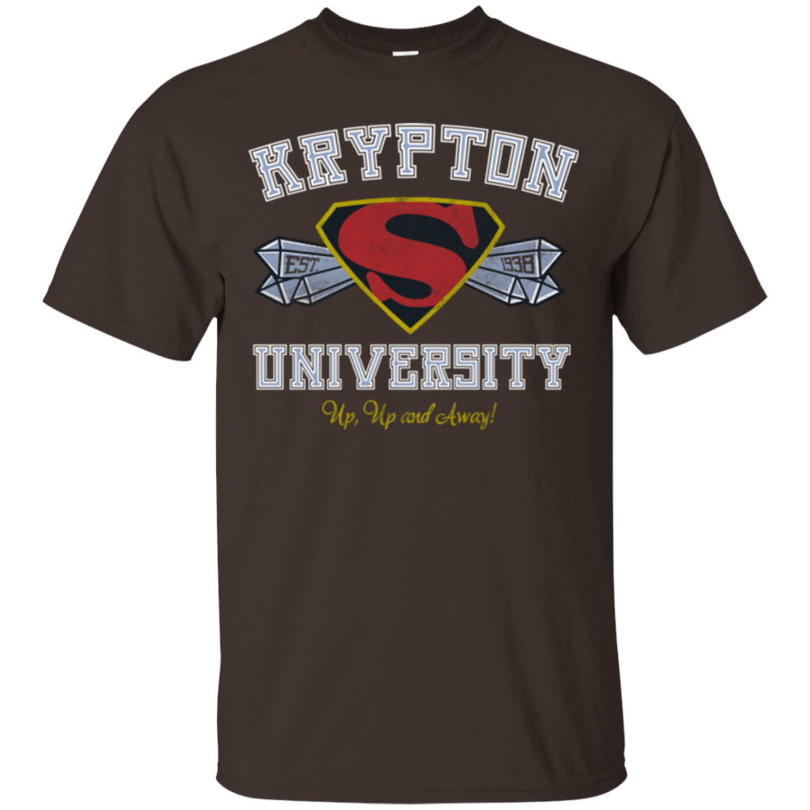 T-Shirts Dark Chocolate / Small Krypton University T-Shirt