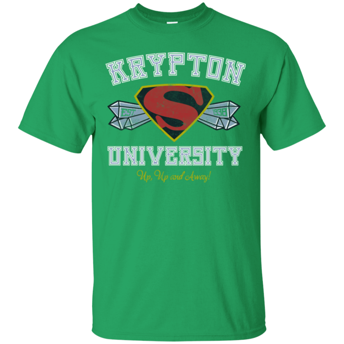 T-Shirts Irish Green / Small Krypton University T-Shirt