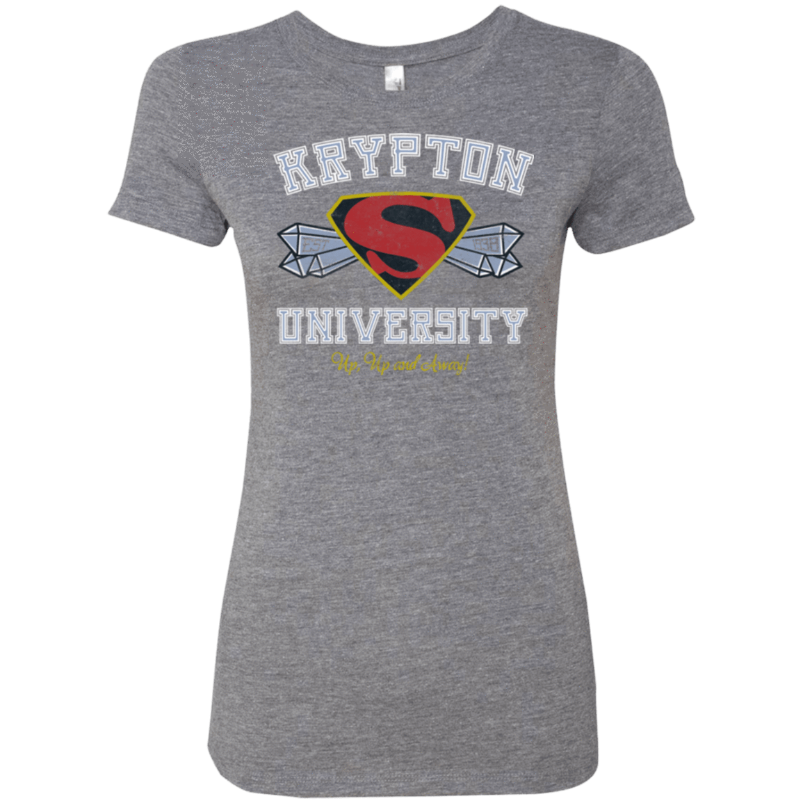 T-Shirts Premium Heather / Small Krypton University Women's Triblend T-Shirt