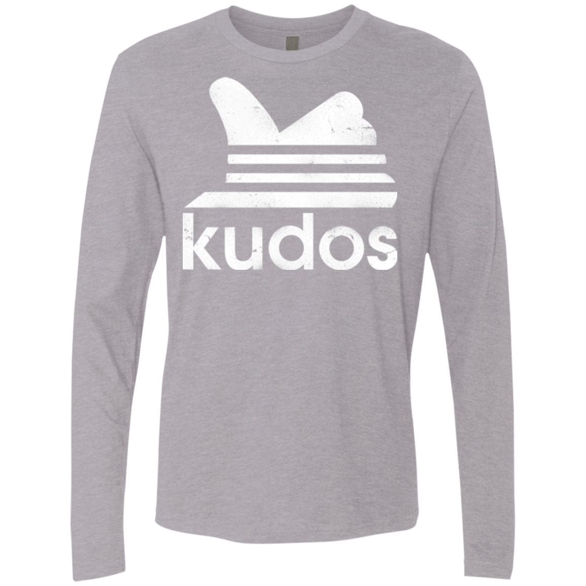 T-Shirts Heather Grey / Small Kudos Men's Premium Long Sleeve