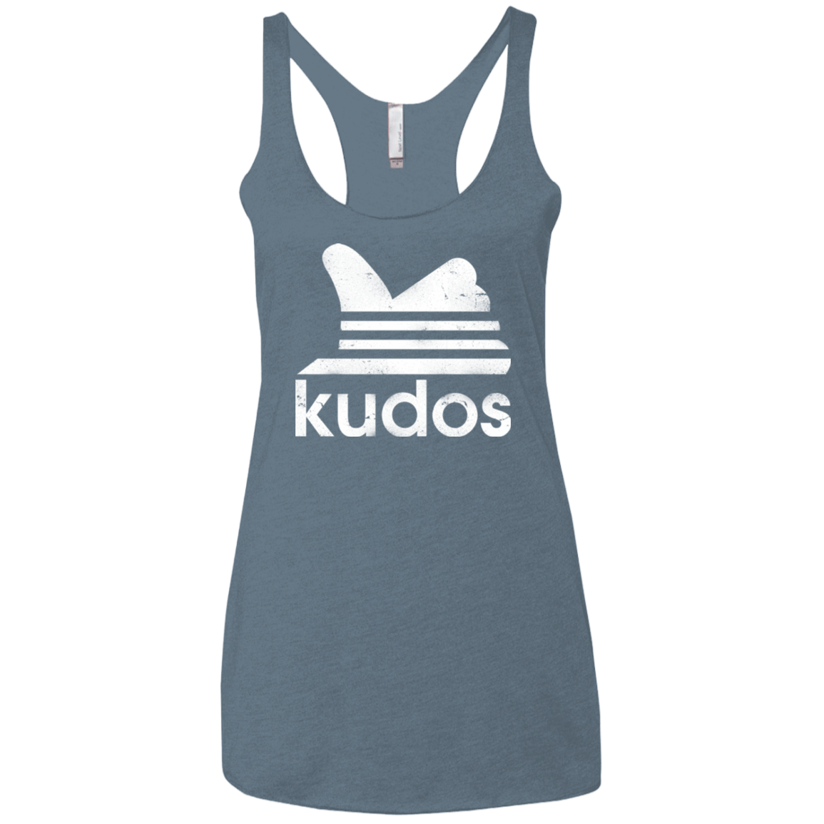 T-Shirts Indigo / X-Small Kudos Women's Triblend Racerback Tank