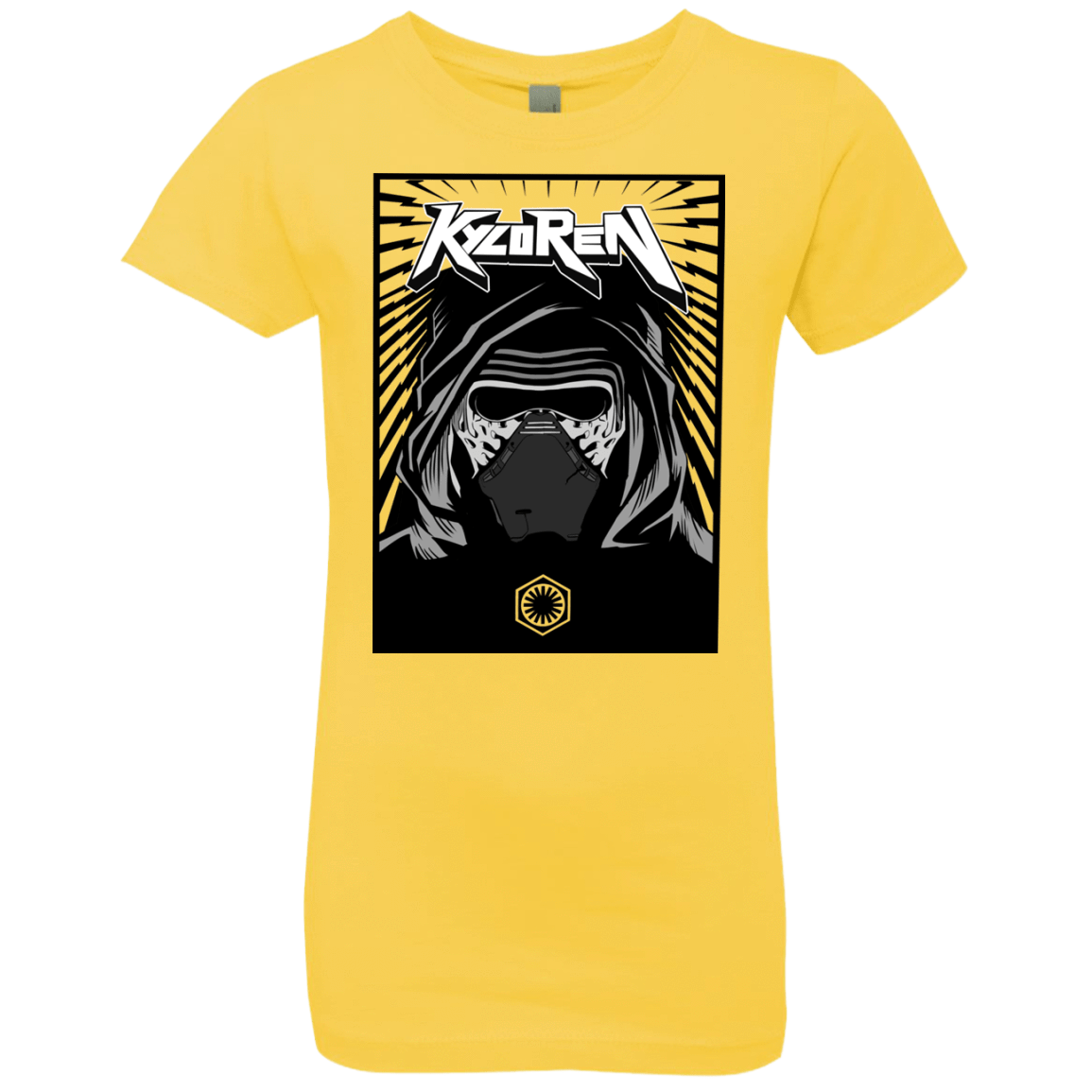 T-Shirts Vibrant Yellow / YXS Kylo Rock Girls Premium T-Shirt