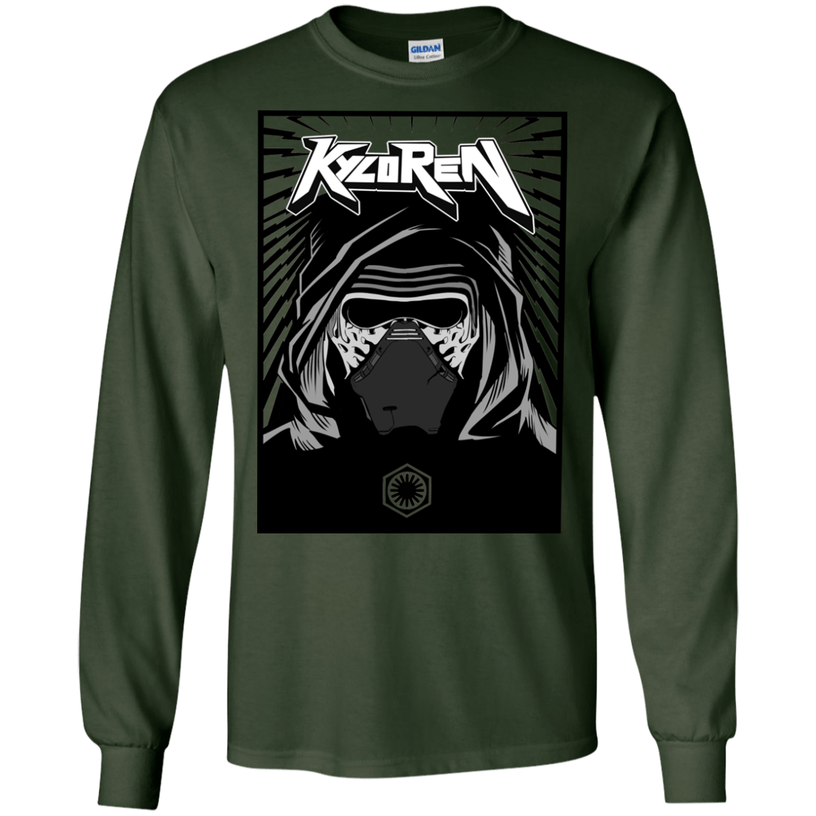 T-Shirts Forest Green / S Kylo Rock Men's Long Sleeve T-Shirt
