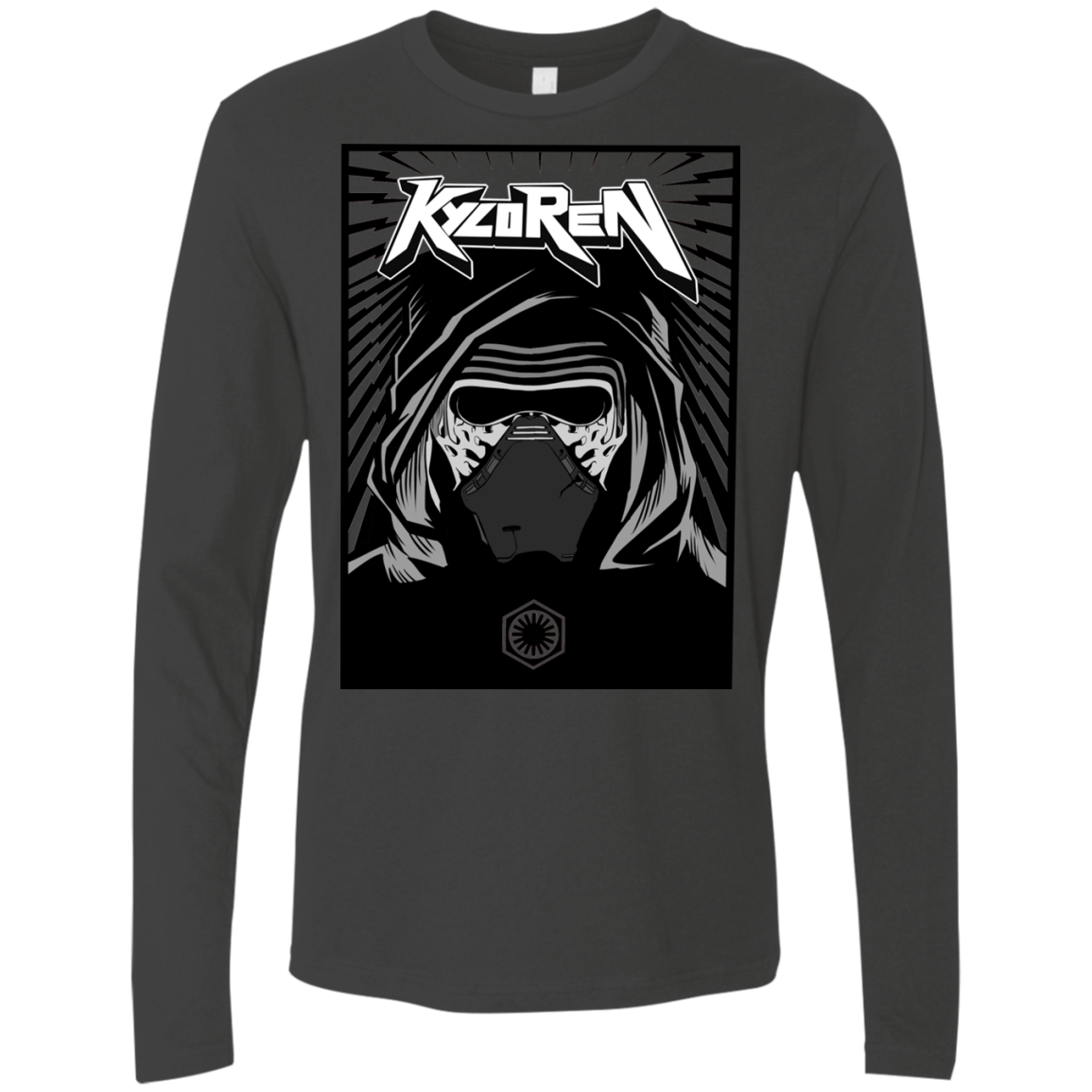 T-Shirts Heavy Metal / S Kylo Rock Men's Premium Long Sleeve
