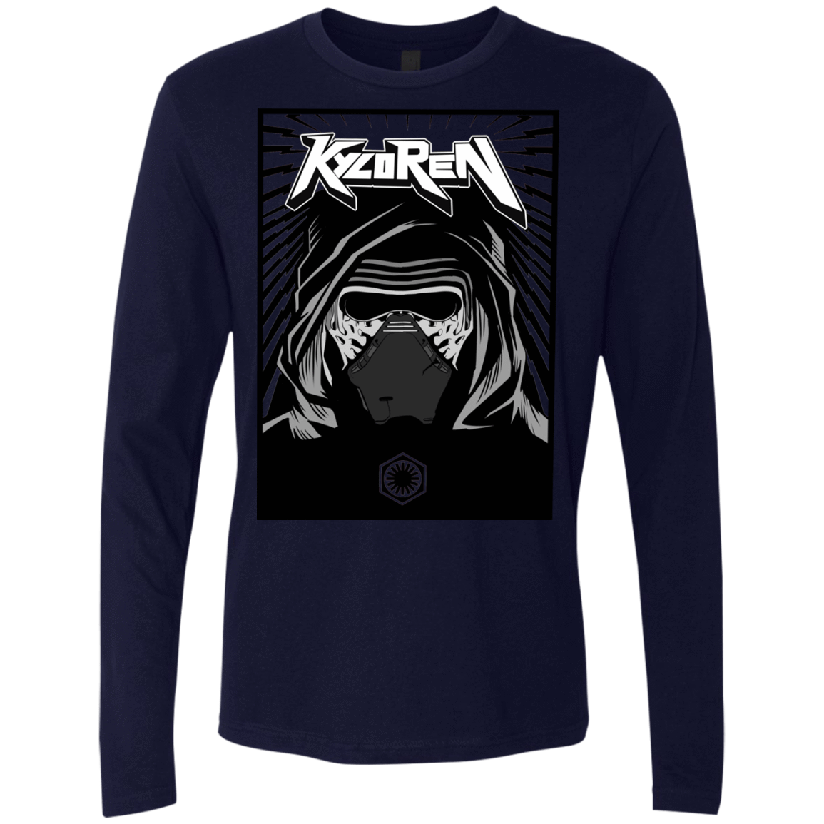 T-Shirts Midnight Navy / S Kylo Rock Men's Premium Long Sleeve