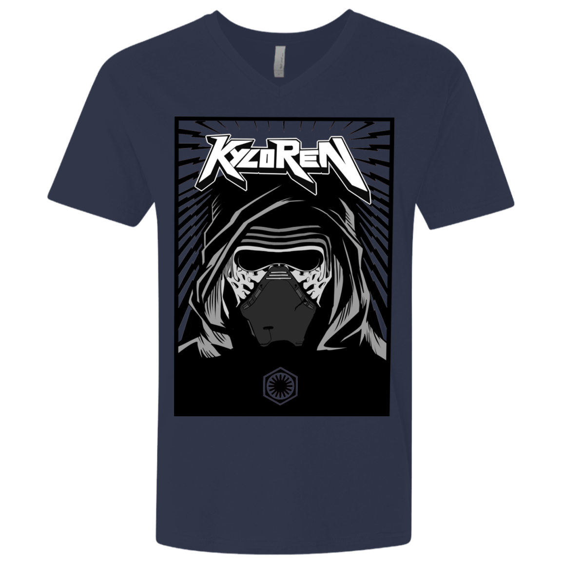 T-Shirts Midnight Navy / X-Small Kylo Rock Men's Premium V-Neck