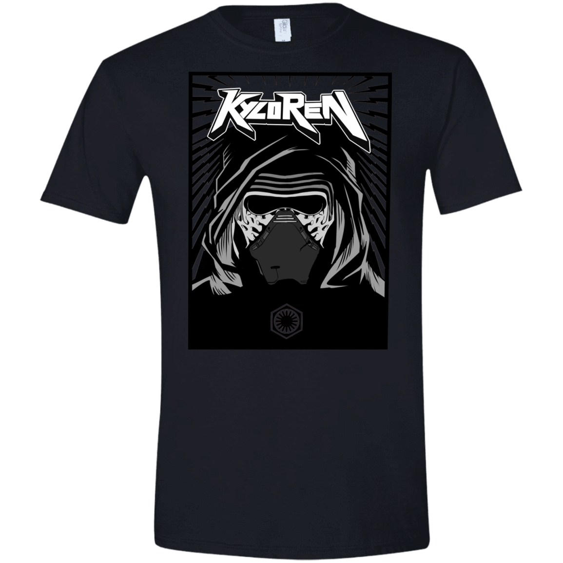 T-Shirts Black / X-Small Kylo Rock Men's Semi-Fitted Softstyle