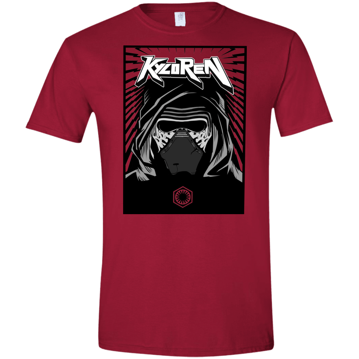 T-Shirts Cardinal Red / S Kylo Rock Men's Semi-Fitted Softstyle