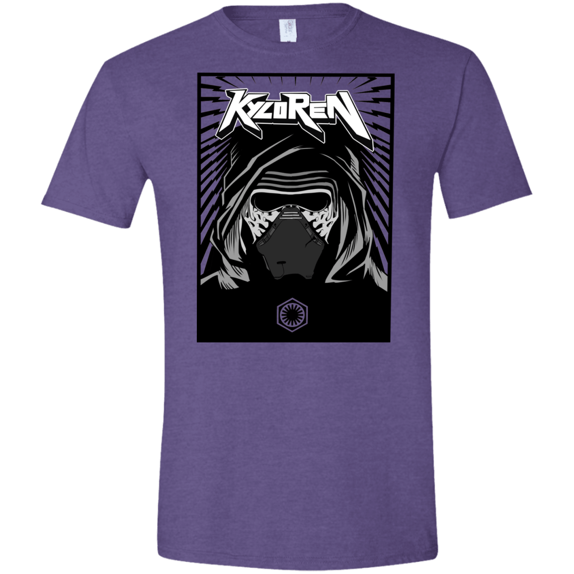 T-Shirts Heather Purple / S Kylo Rock Men's Semi-Fitted Softstyle