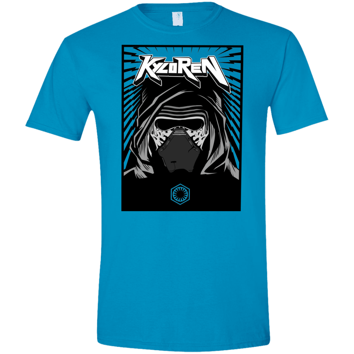 T-Shirts Sapphire / S Kylo Rock Men's Semi-Fitted Softstyle