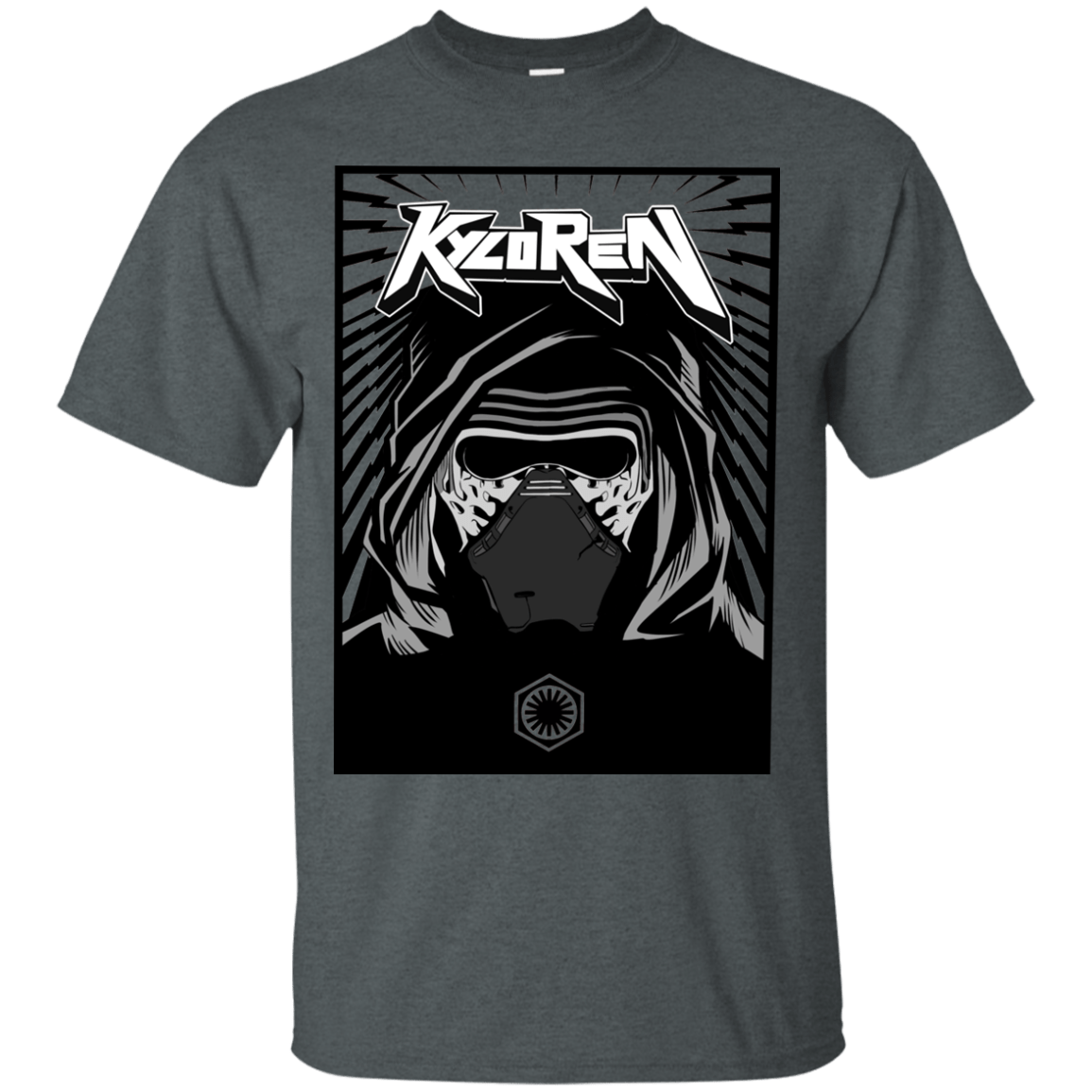 T-Shirts Dark Heather / S Kylo Rock T-Shirt