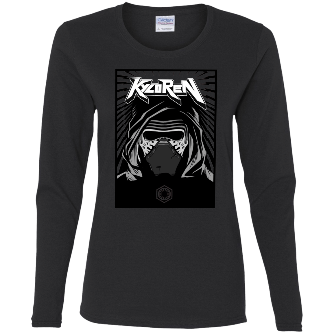 T-Shirts Black / S Kylo Rock Women's Long Sleeve T-Shirt