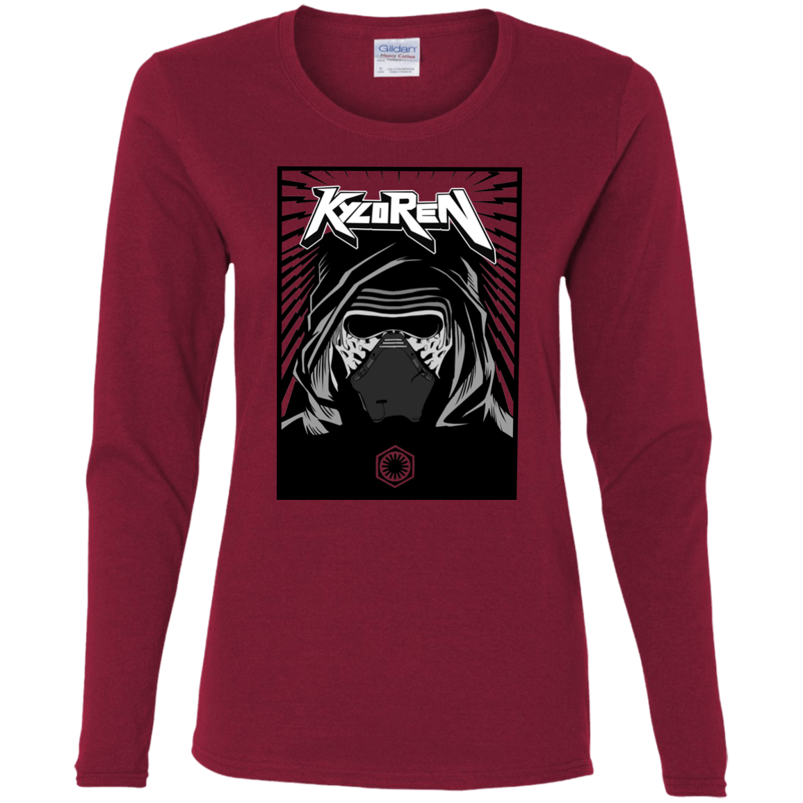 T-Shirts Cardinal / S Kylo Rock Women's Long Sleeve T-Shirt