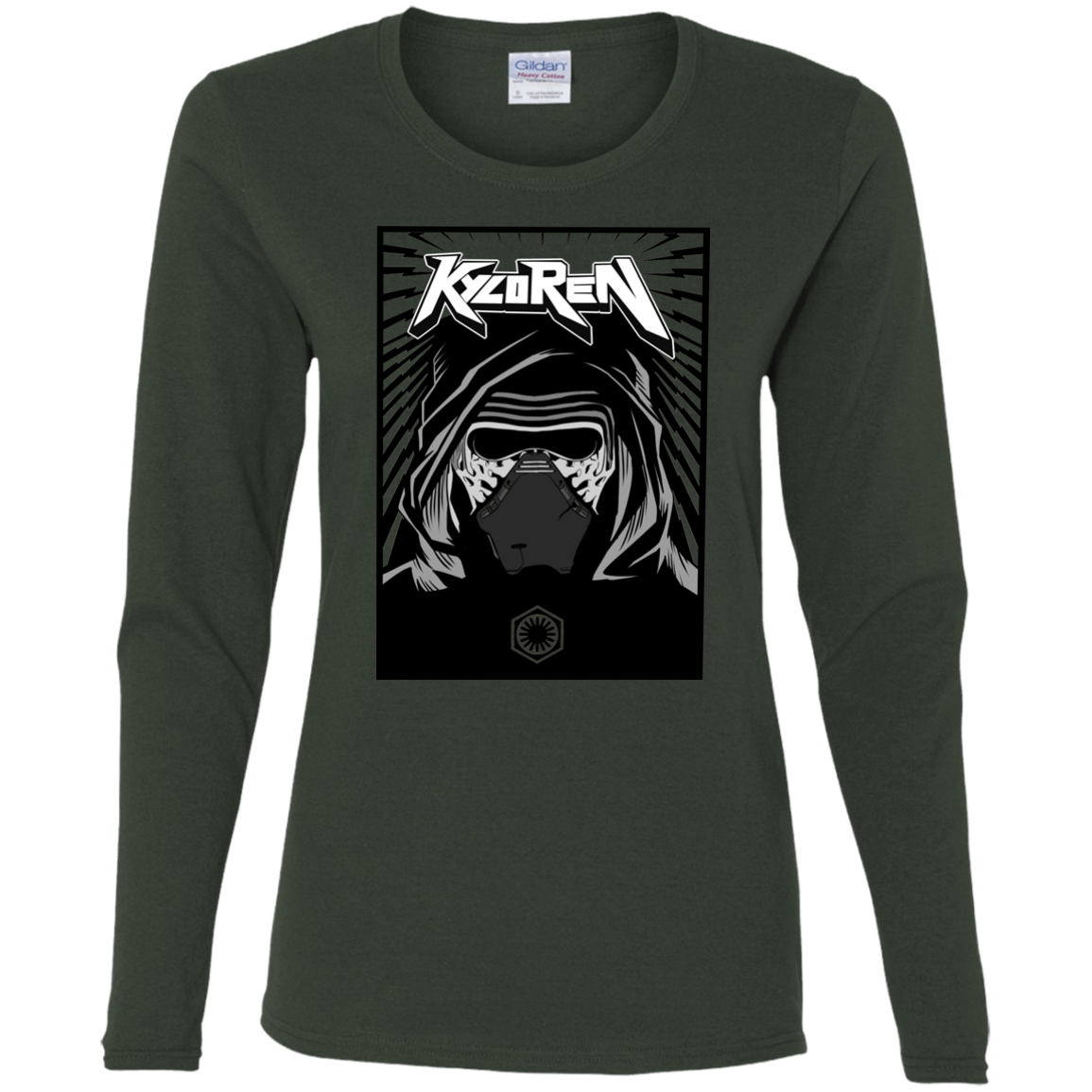 T-Shirts Forest / S Kylo Rock Women's Long Sleeve T-Shirt