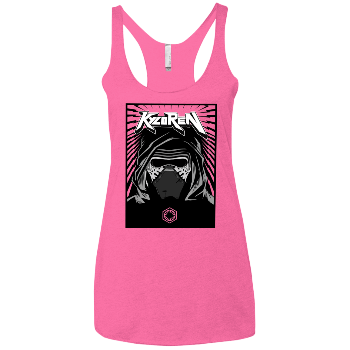 T-Shirts Vintage Pink / X-Small Kylo Rock Women's Triblend Racerback Tank