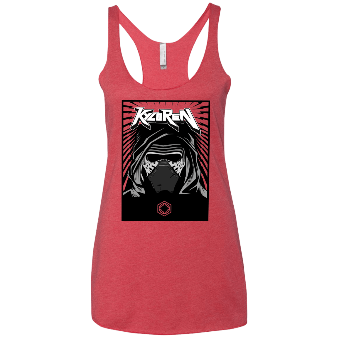 T-Shirts Vintage Red / X-Small Kylo Rock Women's Triblend Racerback Tank