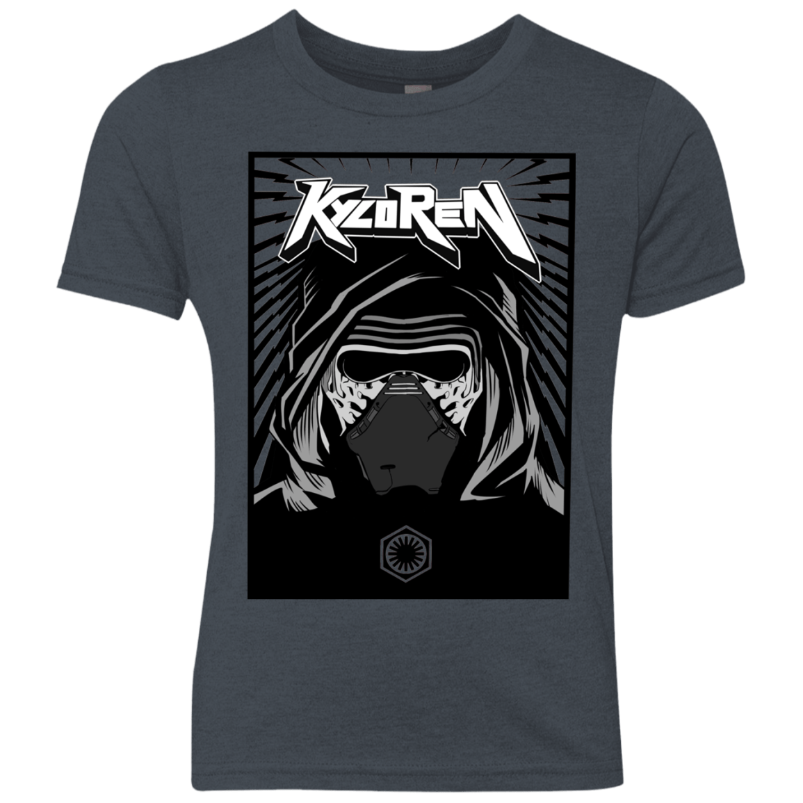 T-Shirts Vintage Navy / YXS Kylo Rock Youth Triblend T-Shirt